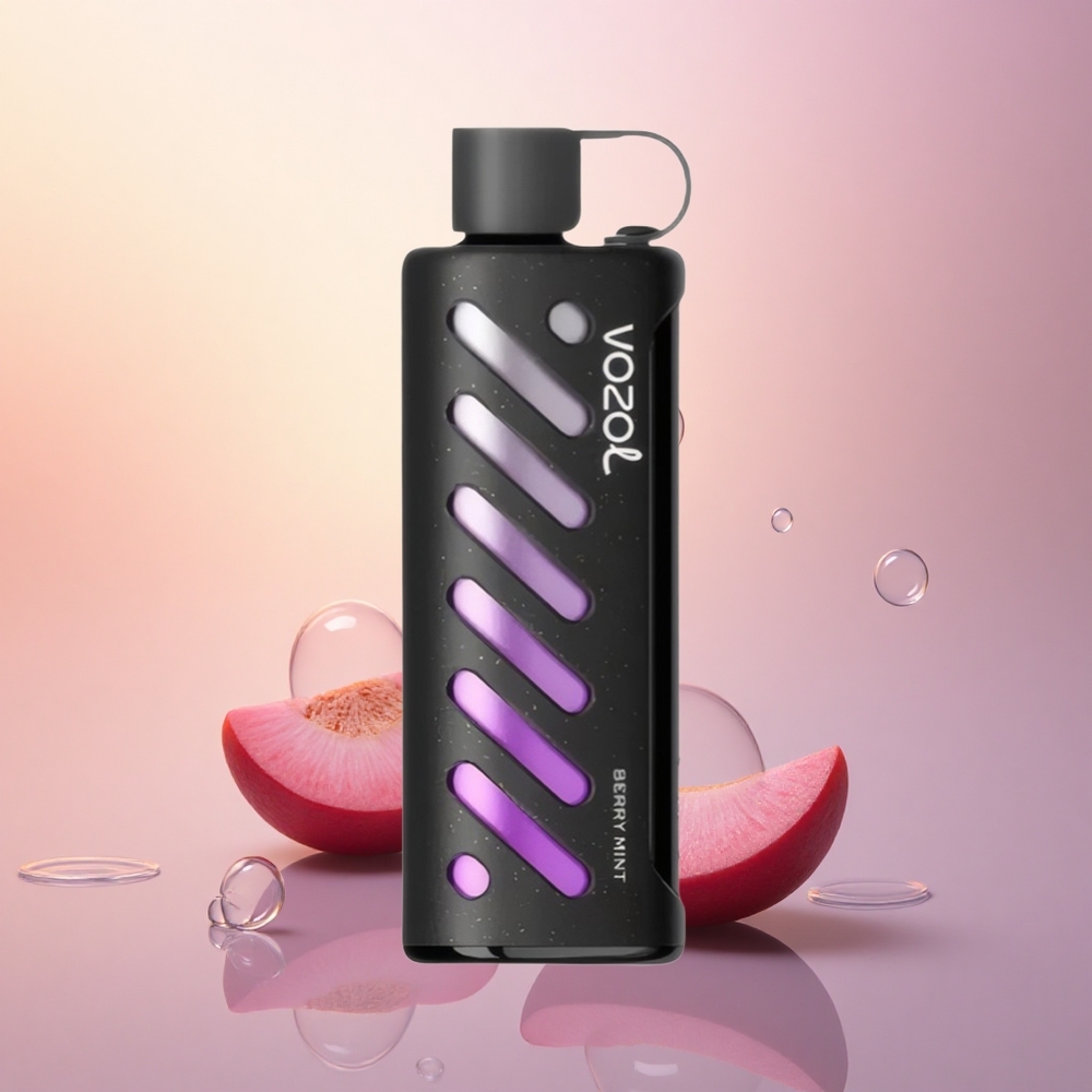 VOZOL Gear Shisha 25000 Puffs Berry Mint Dual Mesh Smart Chip