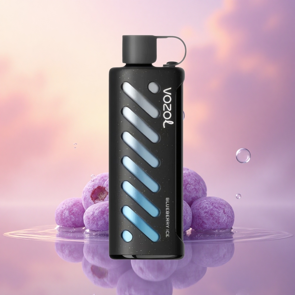VOZOL Gear Shisha 25000 Puffs Blueberry Ice Dual Mesh 5mg