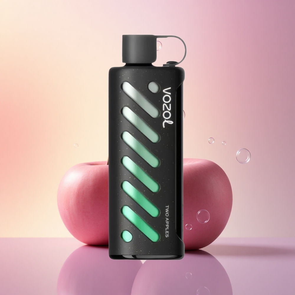 VOZOL Gear Shisha 25000 Puffs Dual Mesh Two Apples 1000mAh 5mg