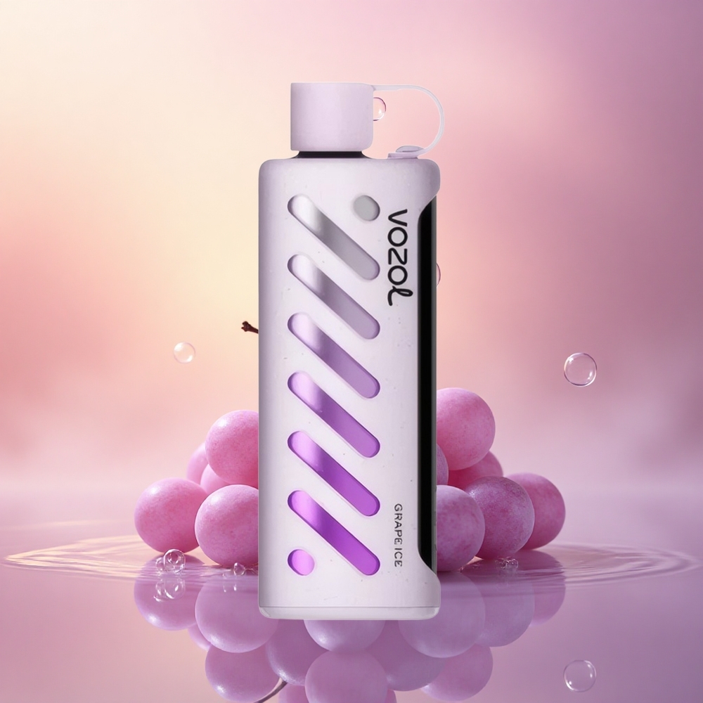 VOZOL Gear Shisha 25000 Puffs Grape Ice Dual Mesh 5mg