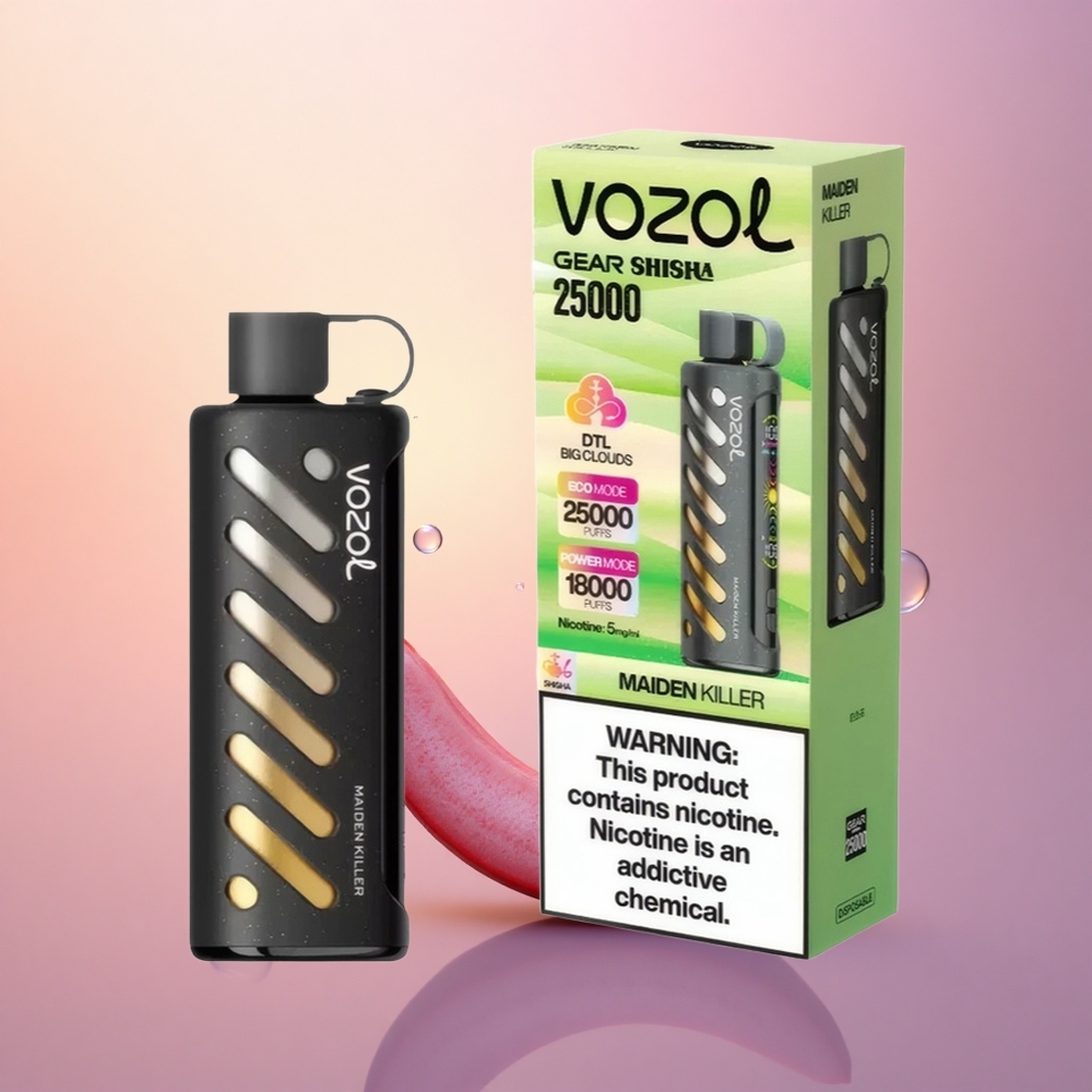 VOZOL Gear Shisha 25000 Puffs Maiden Killer 1000mAh Dual Mesh 5mg