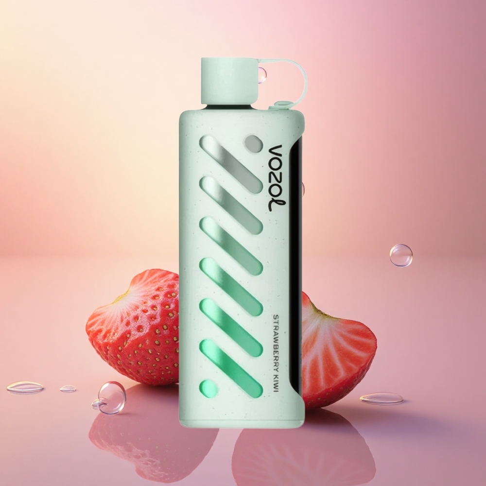 VOZOL Gear Shisha 25000 Puffs Strawberry Kiwi 1000mAh Dual Mesh
