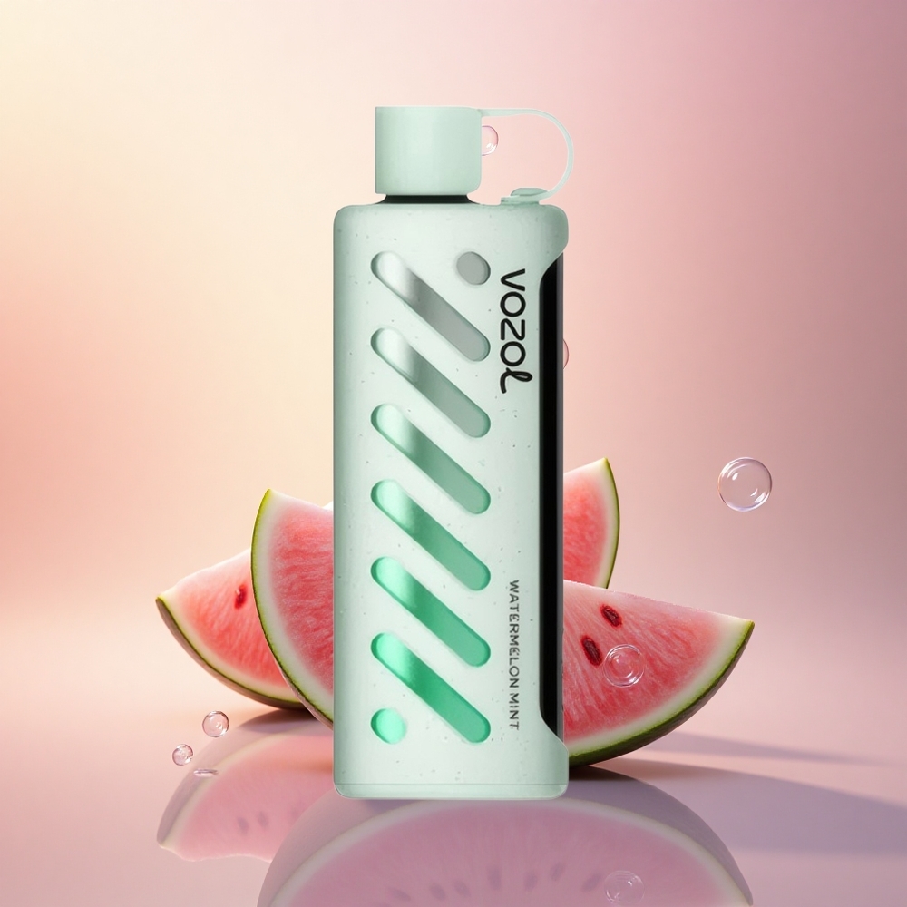 VOZOL Gear Shisha 25000 Puffs Watermelon Mint Dual Mesh 1000mAh