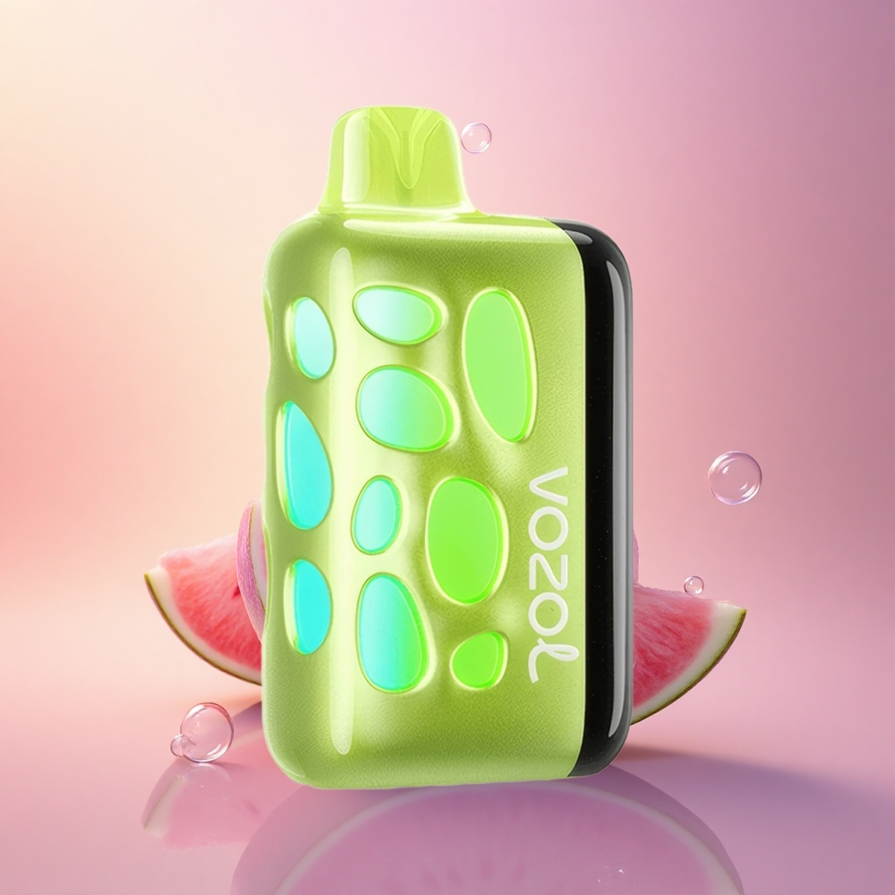 VOZOL RAVE 40000 Puffs Glowing Beat-Synced Watermelon Bubblegum