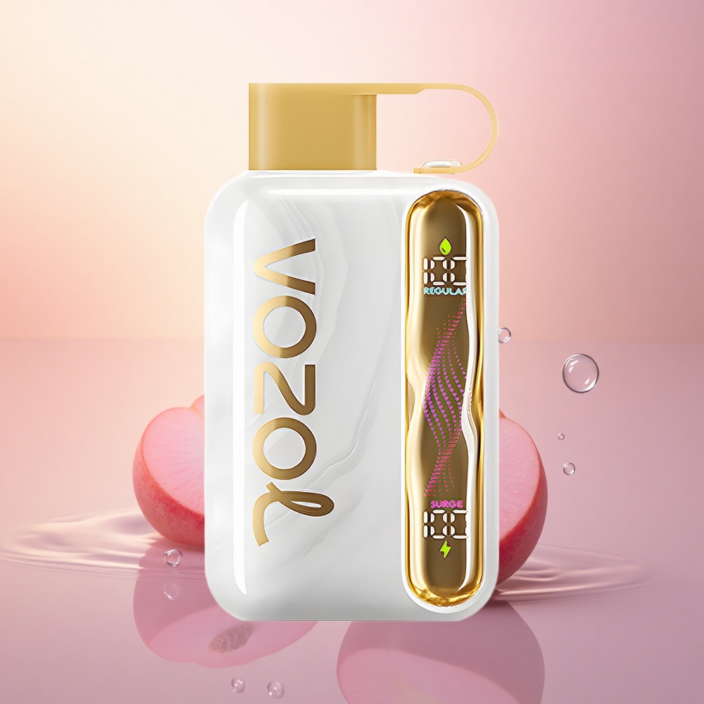 VOZOL STAR 40000 Puffs White Peach Raspberry 1000mAh Type-C 20/50mg