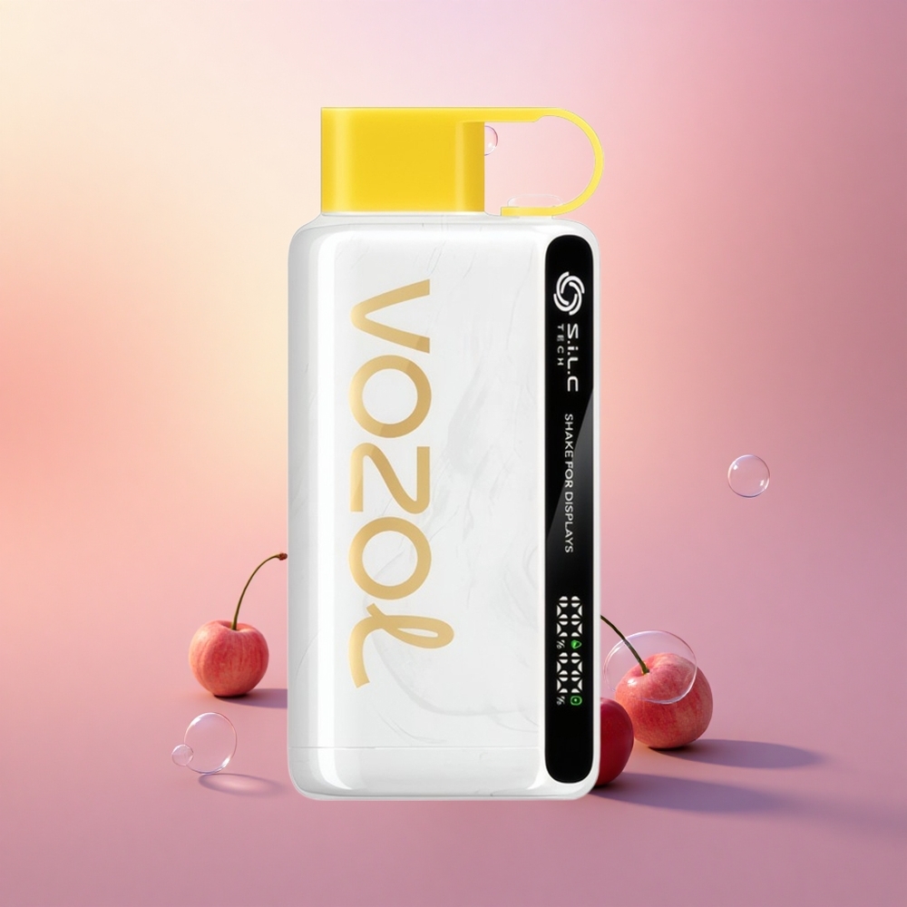 VOZOL STAR 9000/12000 Puffs Cherry Peach Lemonade Shake Recycled Charge