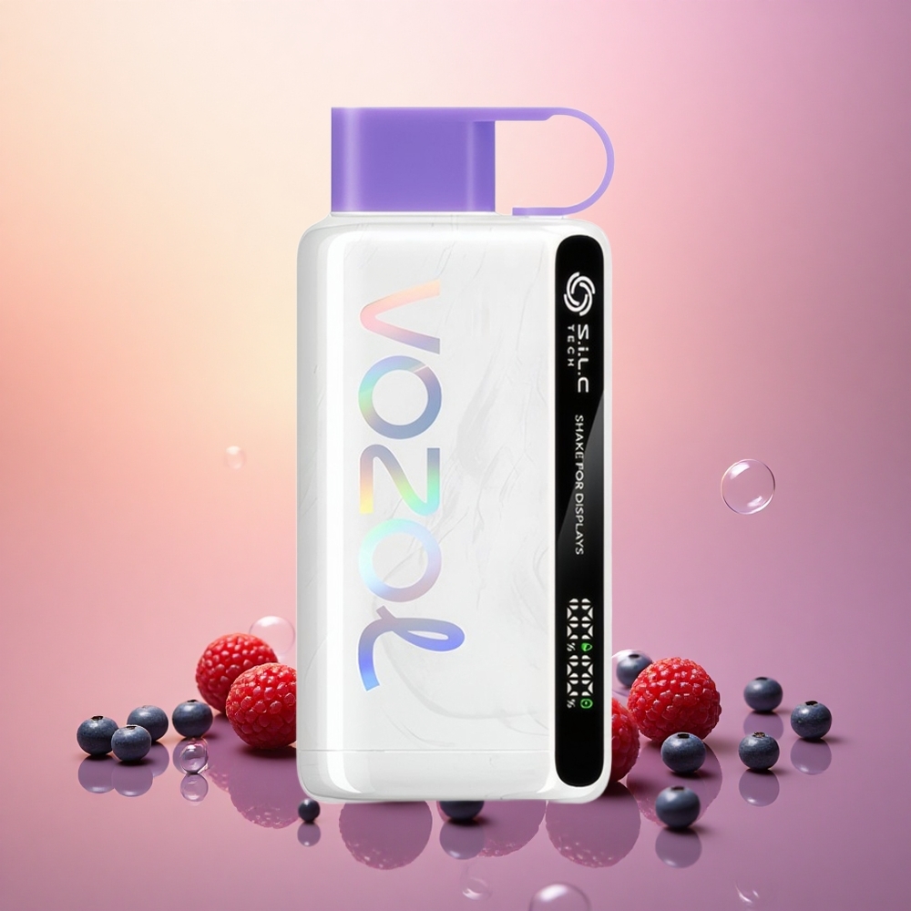 VOZOL STAR 9000/12000 Puffs Mixed Berries Shake S.i.L.C TECH Recycled