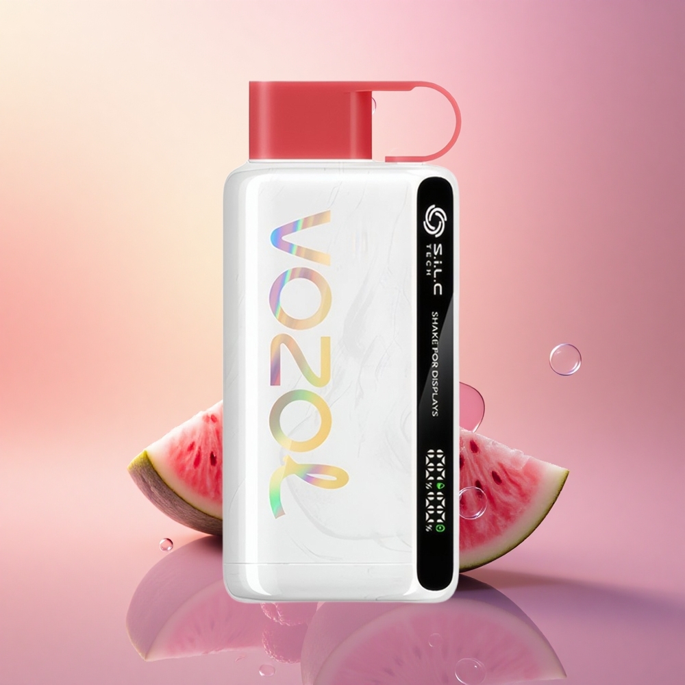 VOZOL STAR 9000/12000 Puffs Raspberry Watermelon Shake Recycled 650mAh