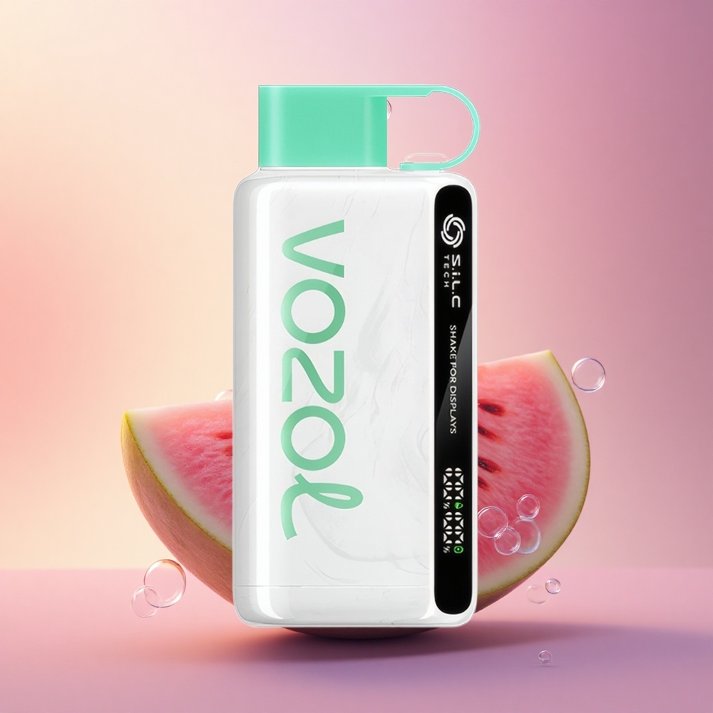 VOZOL STAR 9000/12000 Puffs Shake & Charge Watermelon Bubble Gum Vape