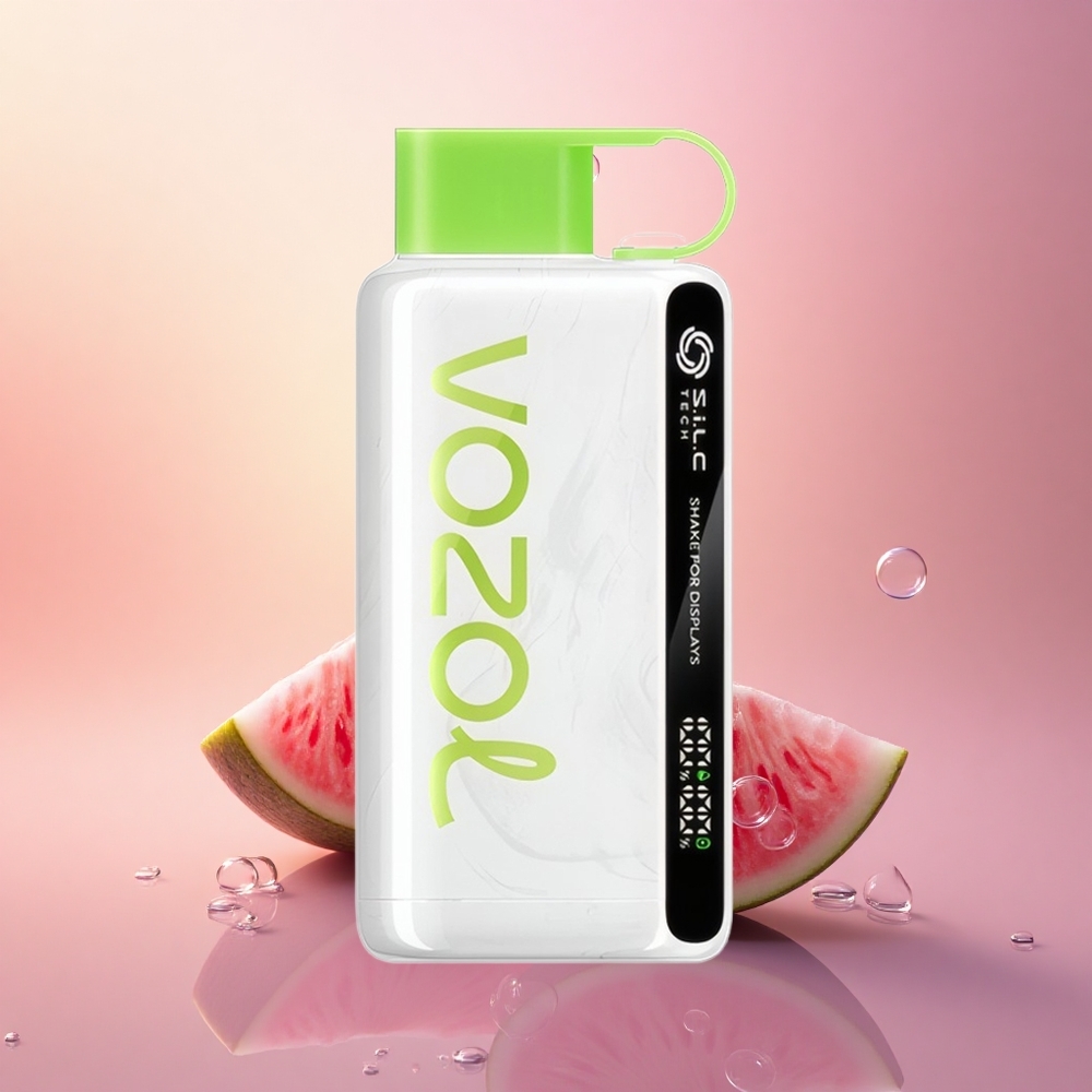 VOZOL STAR 9000/12000 Puffs Strawberry Watermelon Shake & Recycle