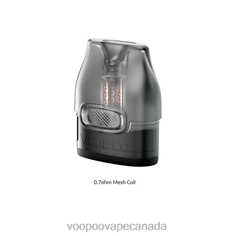 VOOPOO V.THRU PRO Cartridge (2Pcs) 0.7 ohm Mesh Coil 22FNH504 VOOPOO Drag Canada
