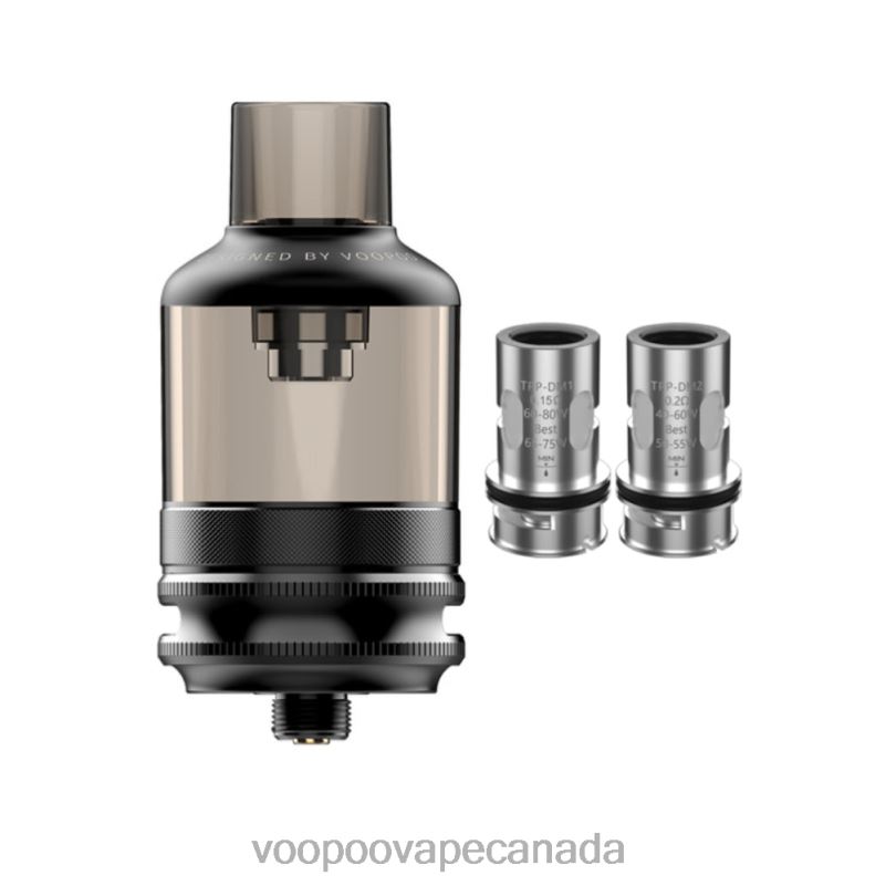 VOOPOO TPP Pod Tank Black 22FNH542 VOOPOO Vape Canada