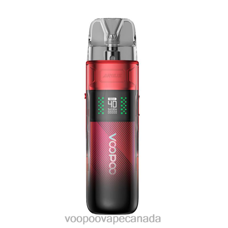 VOOPOO ARGUS E40 Pod Kit Modern Red 22FNH127 VOOPOO Seal Canada