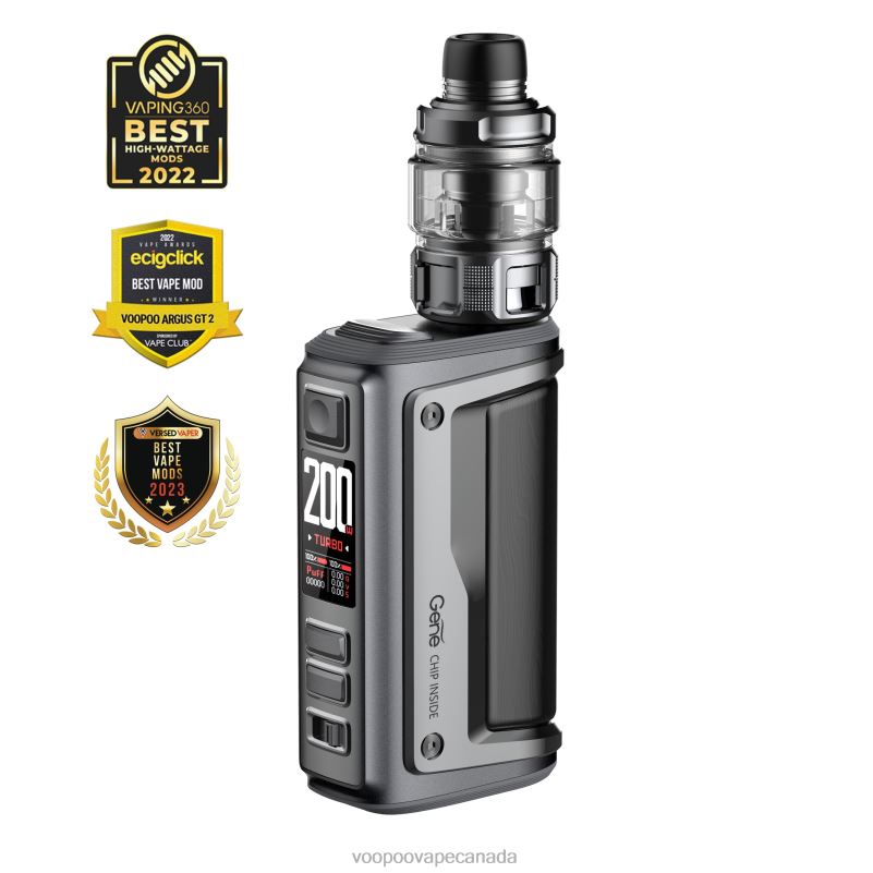 VOOPOO ARGUS GT II Tank Kit Graphite 22FNH1 VOOPOO Canada