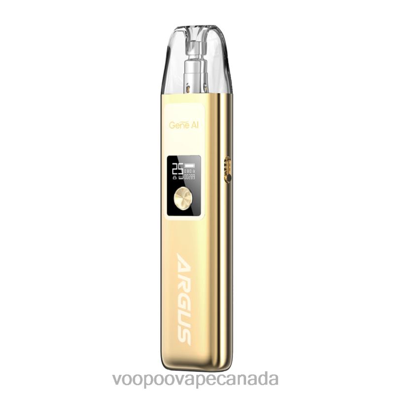 VOOPOO ARGUS G Pod Kit Sand Drift Gold 22FNH55 VOOPOO Coils Canada
