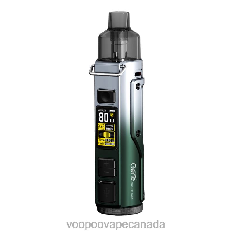 VOOPOO ARGUS PRO Pod Mod Kit Blackish Green Silver 22FNH29 VOOPOO Vape Pods