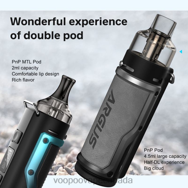 VOOPOO ARGUS Pod Mod Kit Petrol Green-Silver 22FNH77 VOOPOO Seal Canada