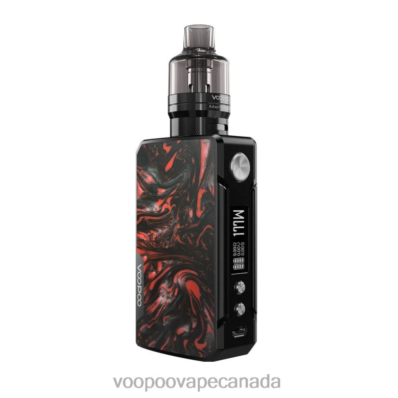 VOOPOO DRAG 2 Refresh Edition Black-Scarlet 22FNH328 VOOPOO Vape Price