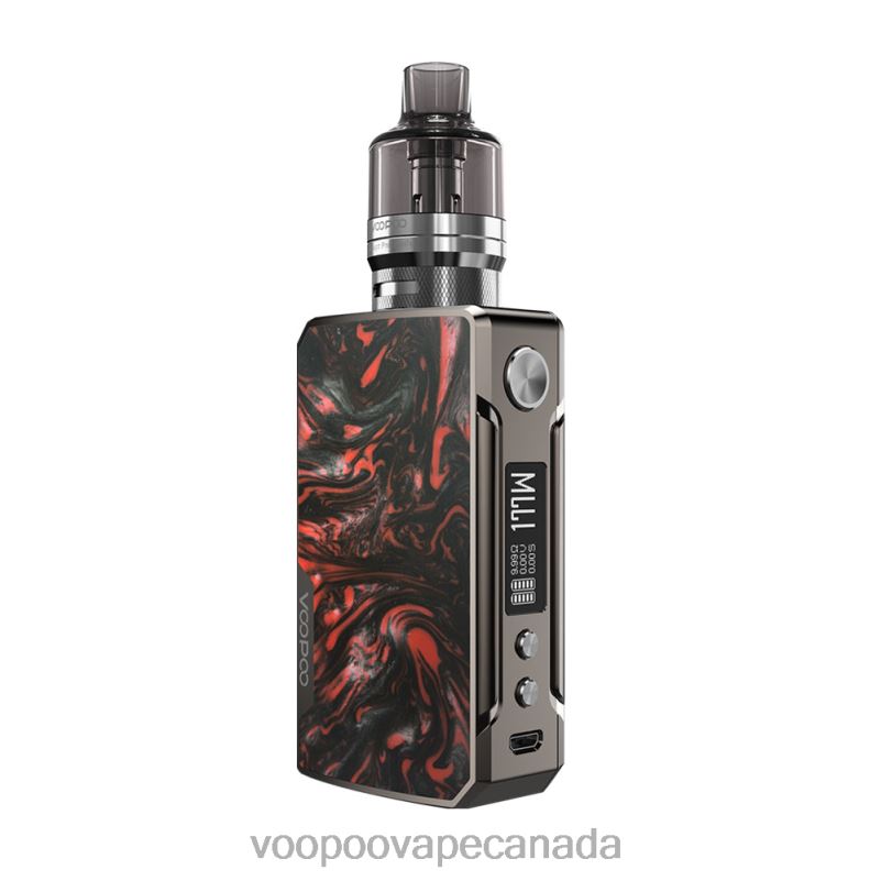 VOOPOO DRAG 2 Refresh Edition Platinum-Scarlet 22FNH322 VOOPOO Vape Canada