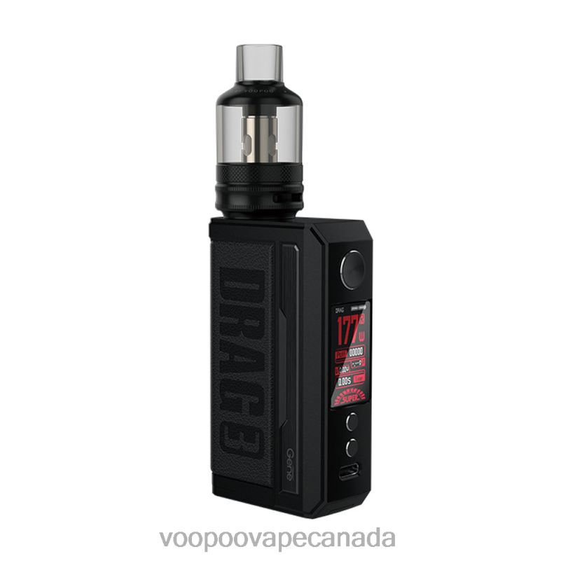 VOOPOO DRAG 3 Box Mod Kit Classic Black 22FNH251 VOOPOO Canada