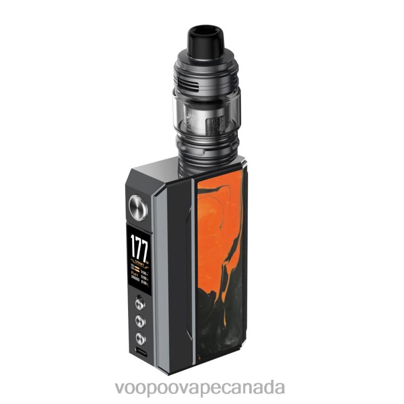 VOOPOO DRAG 4 Kit Gun Metal+Tropical Orange 22FNH165 VOOPOO Coils Canada