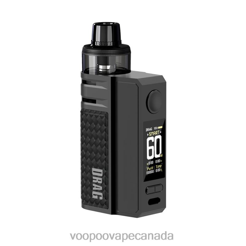 VOOPOO DRAG E60 Pod Kit Carbon Fiber 22FNH185 VOOPOO Coils Canada
