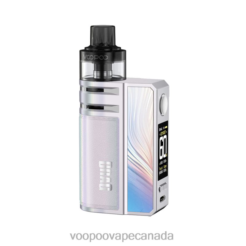 VOOPOO DRAG E60 Pod Kit Rainbow Silver 22FNH186 VOOPOO Argus Canada