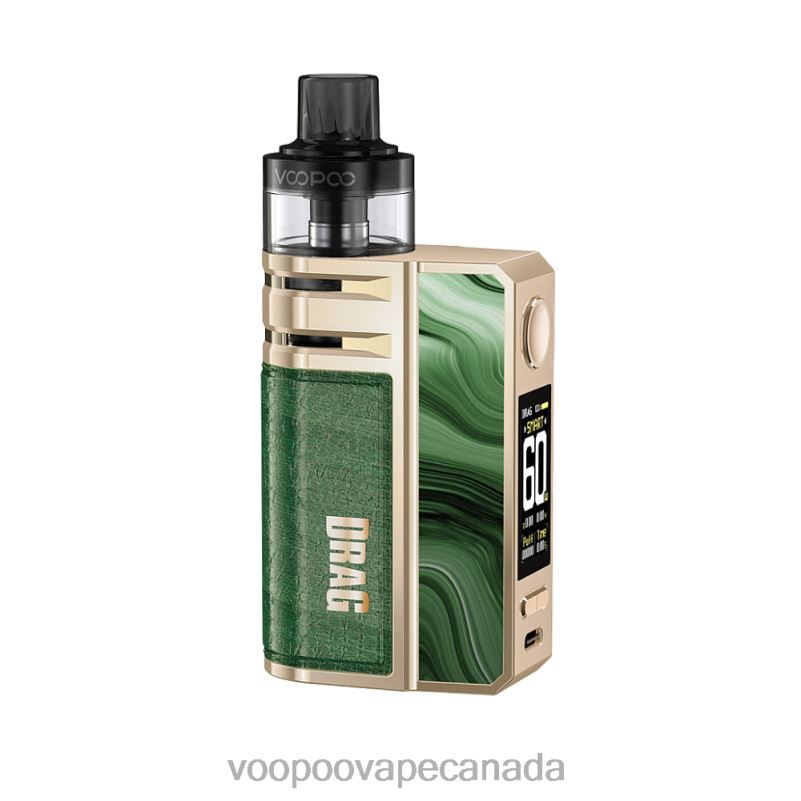 VOOPOO DRAG E60 Pod Kit Streamers Green 22FNH187 VOOPOO Seal Canada