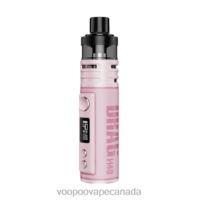 VOOPOO DRAG H40 Pod Mod Pink 22FNH207 VOOPOO Seal Canada