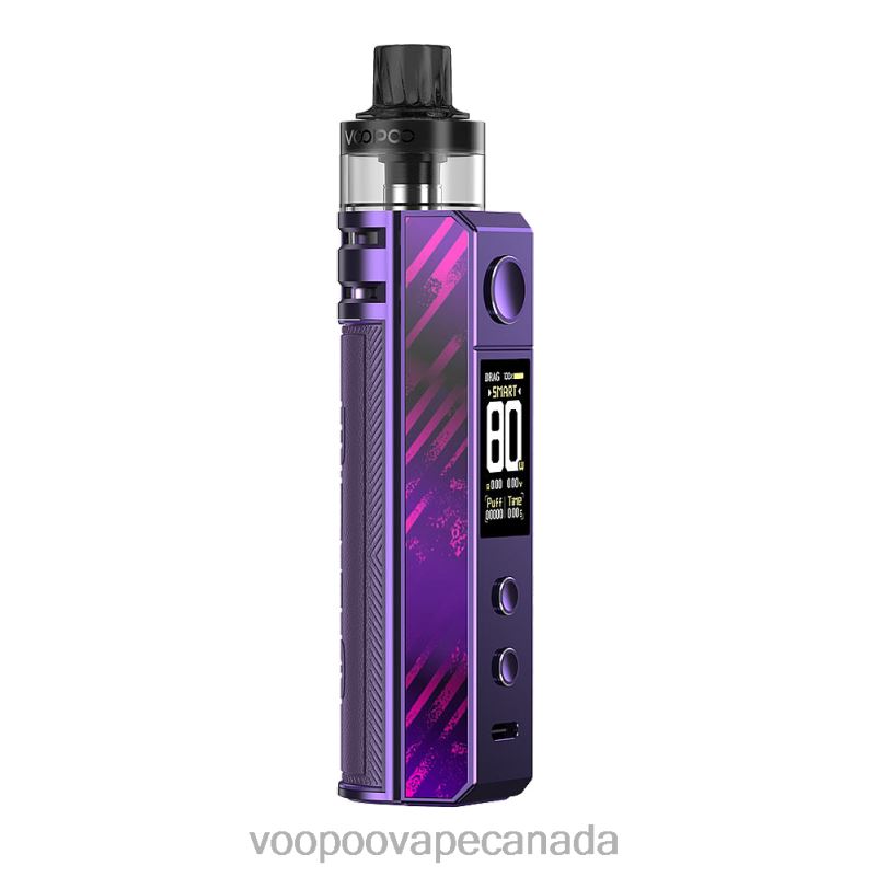 VOOPOO DRAG H80S Pod Kit Galaxy Purple 22FNH244 VOOPOO Drag Canada