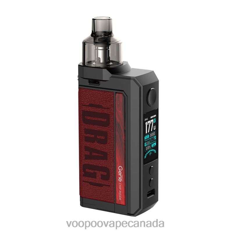 VOOPOO DRAG MAX Mod Device Marsala 22FNH297 VOOPOO Seal Canada