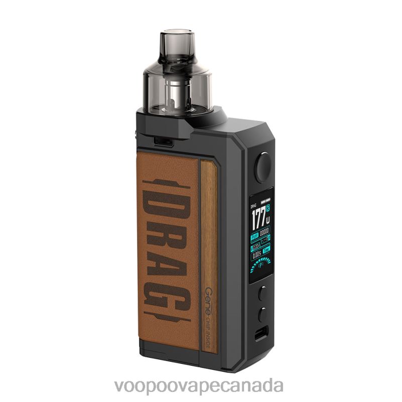 VOOPOO DRAG MAX Mod Device Vintage Brown 22FNH334 VOOPOO Drag Canada