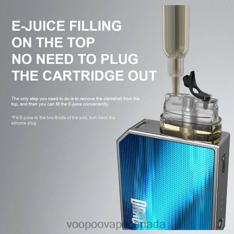 VOOPOO DRAG NANO 2 Pod Kit Tea Green 22FNH152 VOOPOO Vape Canada