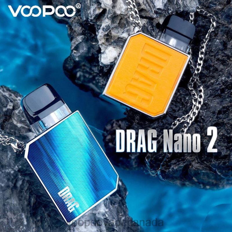 VOOPOO DRAG NANO 2 Pod Kit Tea Green 22FNH152 VOOPOO Vape Canada