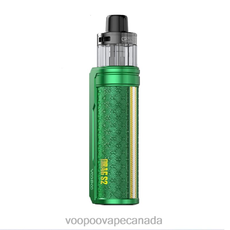 VOOPOO DRAG S2 Pod Mod Kit Moss Green 22FNH263 VOOPOO Vape Ottawa