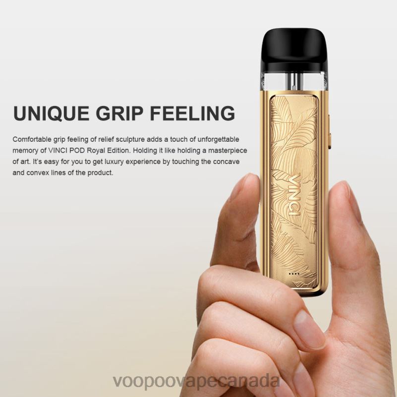 VOOPOO VINCI POD Royal Edition Gold Leaf 22FNH343 VOOPOO Vape Ottawa