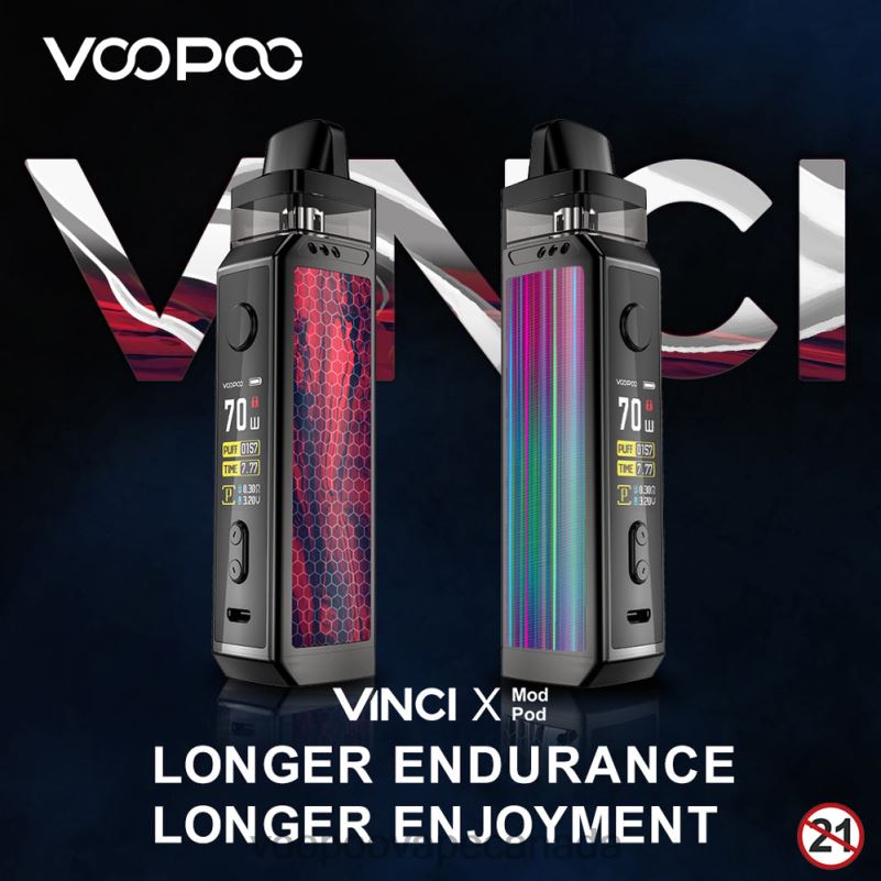 VOOPOO VINCI X Mod Pod Kit Carbon Fiber 22FNH346 VOOPOO Argus Canada